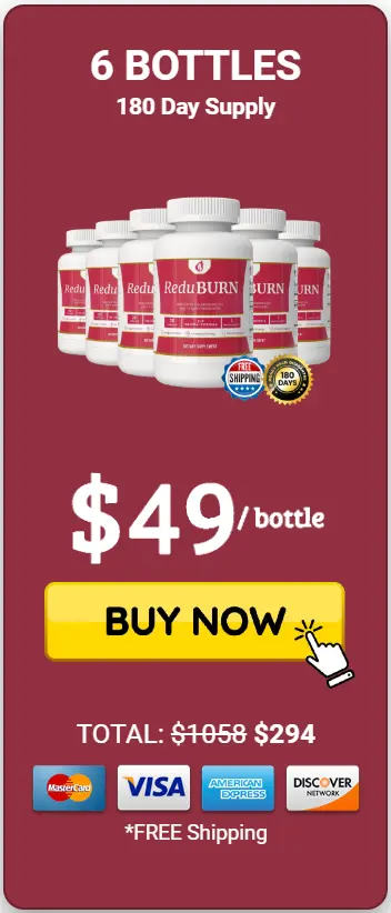 Order ReduBurn 6 Bottles